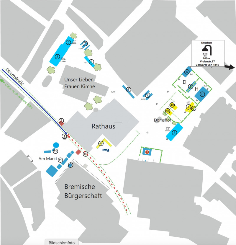 Start / Ziel-Bereich